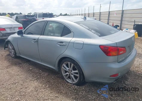 2007 Lexus Is 250 from USA, damaged, VIN JTHBK262275027557